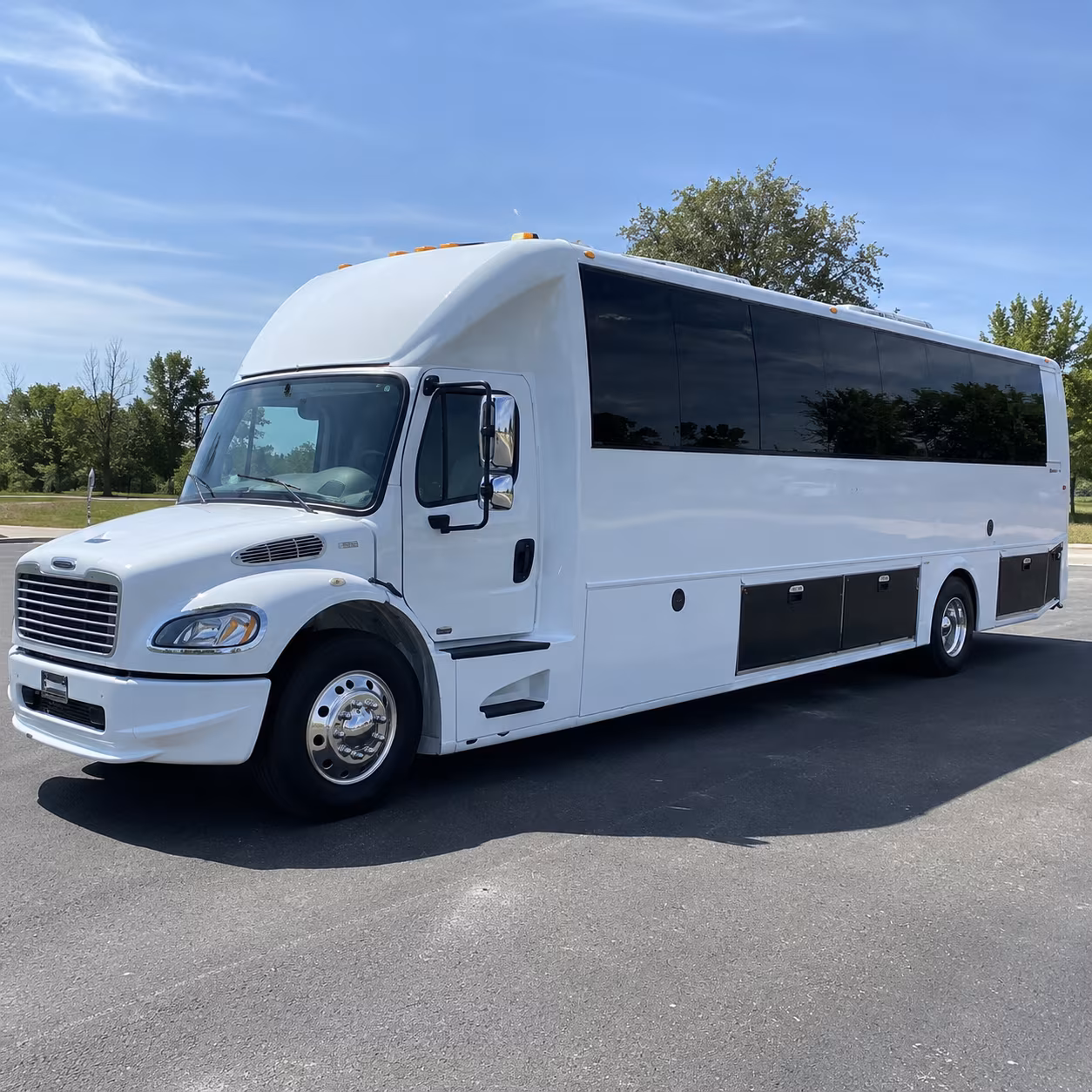 billings 40 passenger party bus