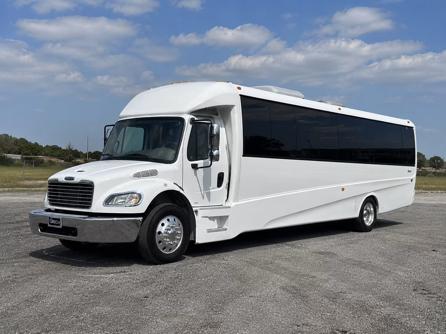 billings 50 passenger party bus