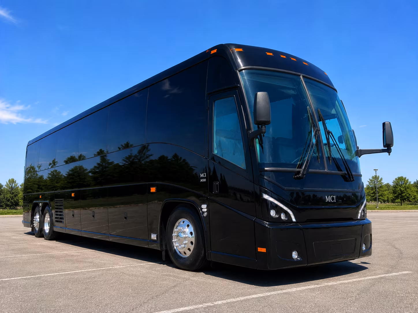 charter buses for large prom groups heading to metrapark and convention venues