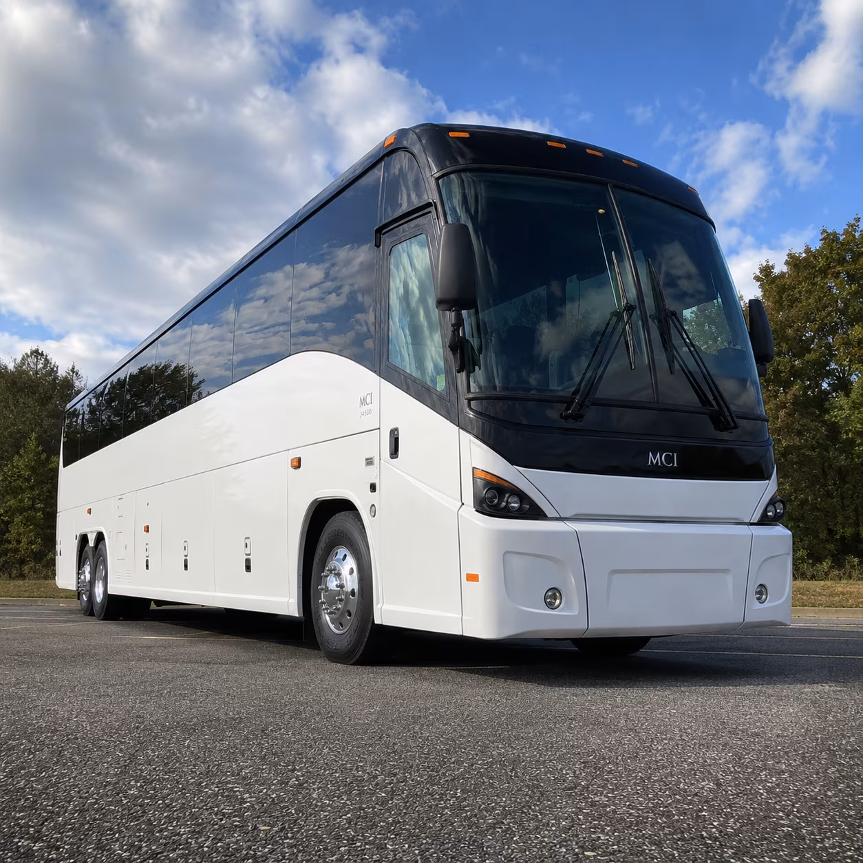 employee bus rentals for construction groups and job sites near billings
